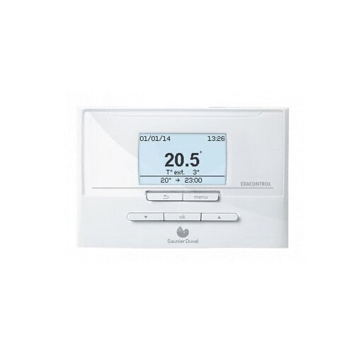 SAUNIER_DUVAL - Thermostat d’Ambiance Filaire Modulant Programamble Exacontrol E7C Saunier Duval - large