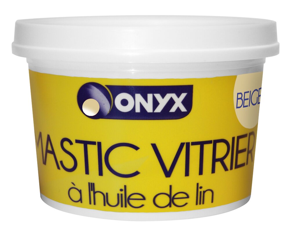 ONYX - Mastic vitrier beige 1kg - large