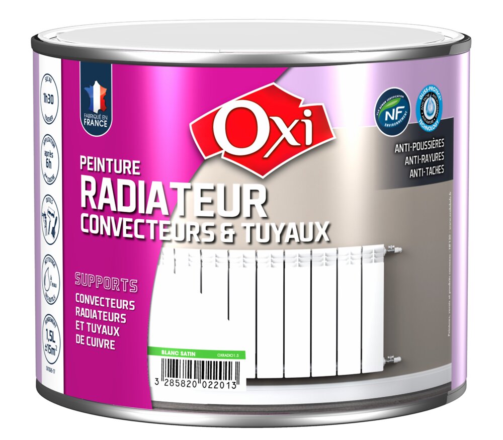 Rust-Oleum Peinture Grise Résistante à La Chaleur Pour Radiateur Finition Satinee Anthracite Ral 7016 750ml 96506712