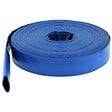 HUGGY_TUYAUX - Tuyau de refoulement plat Ø 32 mm (1 1/4'') bleu - Longueur 25 mètres - vignette