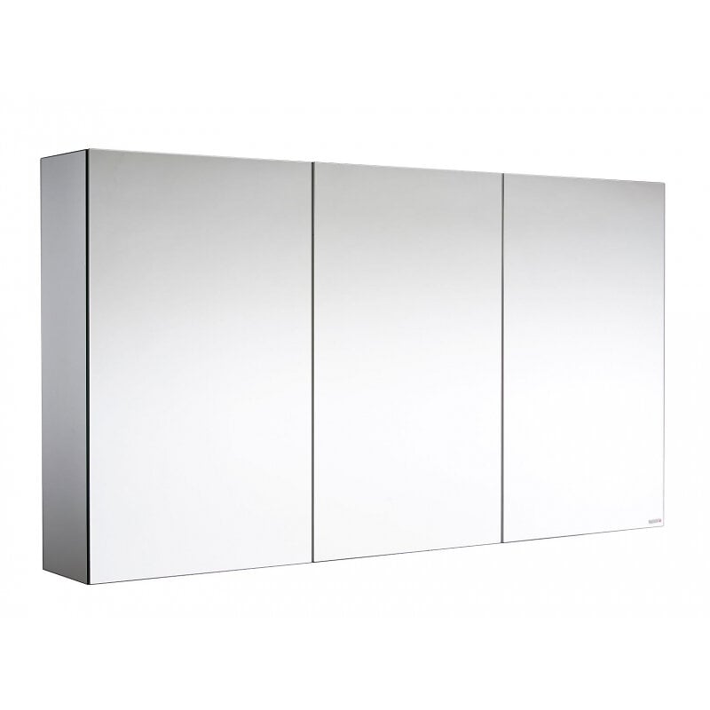 ALLIBERT - Armoire de toilette miroir Oslo - 3 portes - 120 cm - Allibert - large