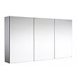 ALLIBERT - Armoire de toilette miroir Oslo - 3 portes - 120 cm - Allibert - vignette