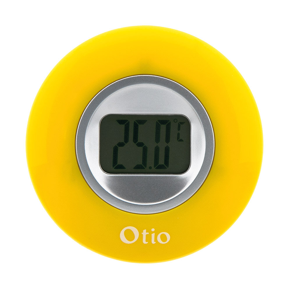 OTIO - Thermomètre d'intérieur jaune - Otio - large