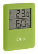OTIO - Thermomètre / Hygromètre intérieur magnétique - Vert - Otio - vignette
