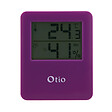 OTIO - Thermomètre Hygromètre magnétique à écran LCD - Violet - Otio - vignette
