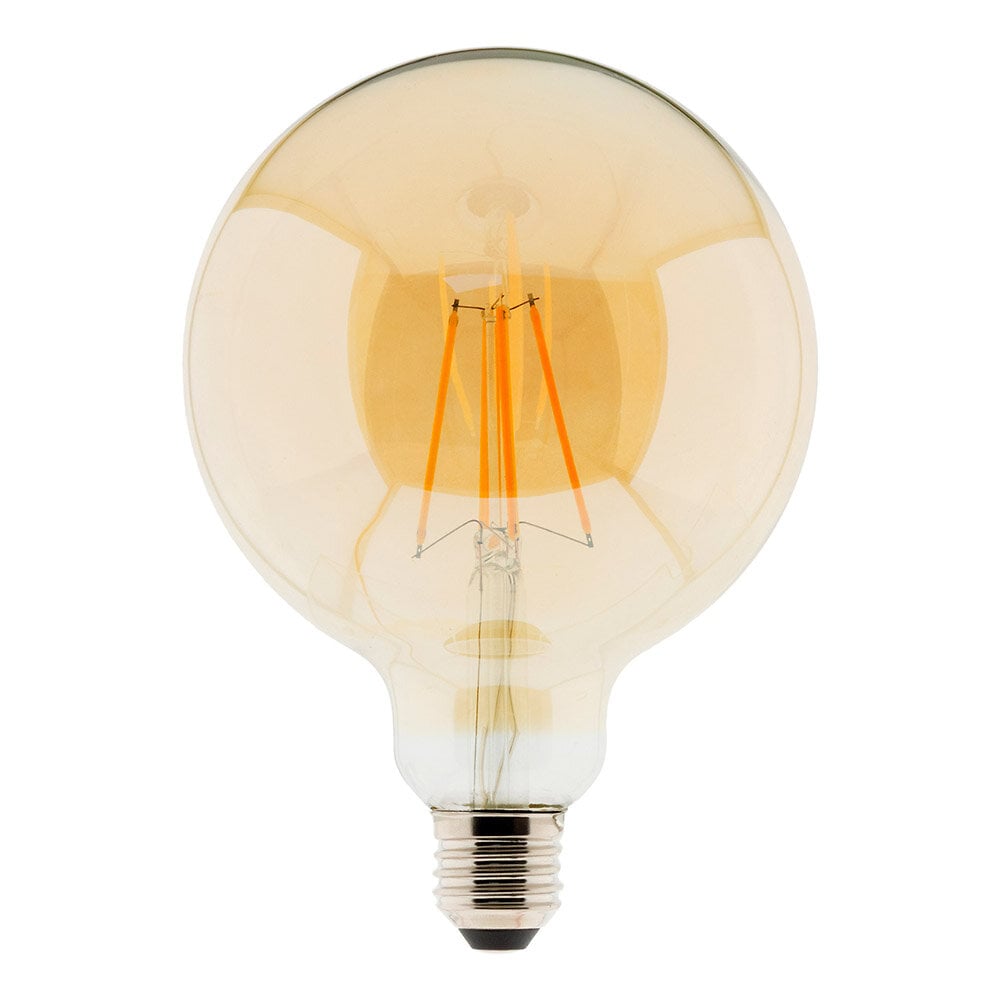 ELEXITY - Ampoule Déco filament LED ambrée 7W E27 720lm 2500K - Globe - large