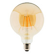 ELEXITY - Ampoule Déco filament LED ambrée 7W E27 720lm 2500K - Globe - vignette