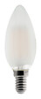 ELEXITY - Ampoule Déco filament LED dépoli Flamme 4W E14 400lm 2700K (blanc chaud) - vignette