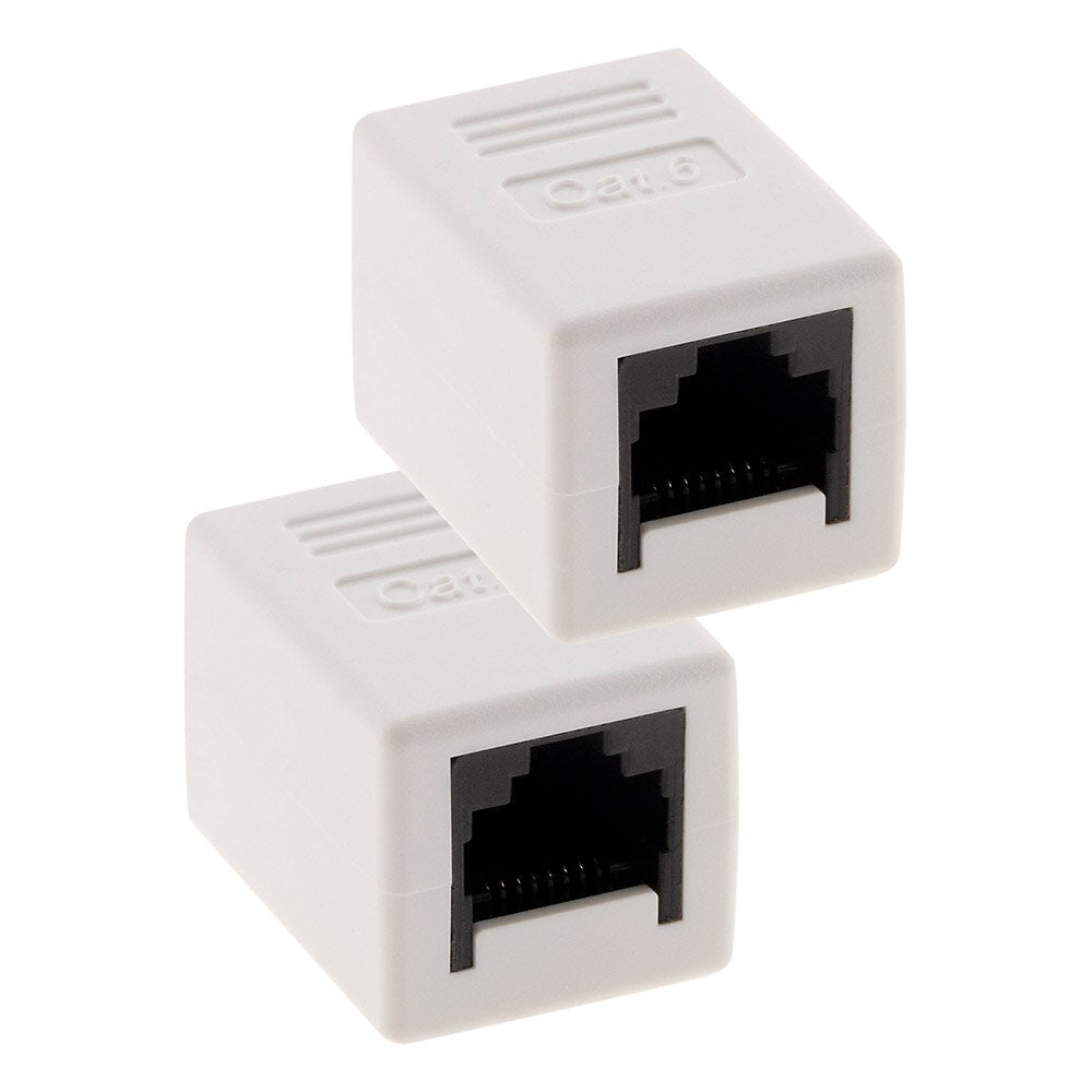marque generique - Coupleur RJ45 1 Femelle à 2 Femelle Adaptateur pour  Ethernet Cat 5 / Cat 6 - Adaptateur et Dock pour Disque Dur Externe - Rue  du Commerce