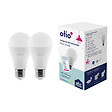 OTIO - Pack de 2 ampoules connectées WIFI LED E27 RGB - OtioHome - vignette