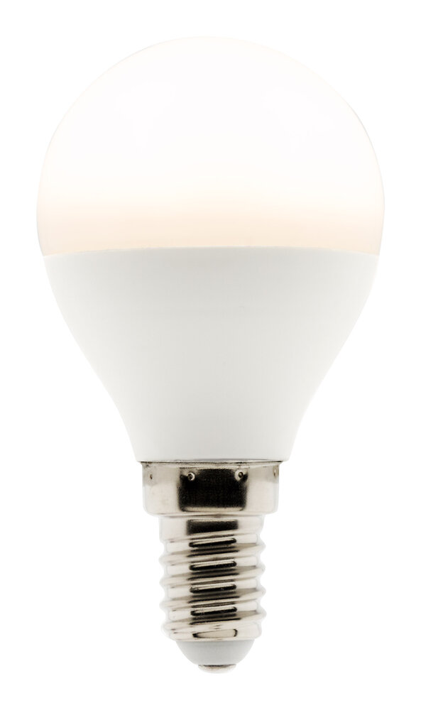 ELEXITY - Ampoule LED Sphérique 5.2W E14 470lm 2700K - large
