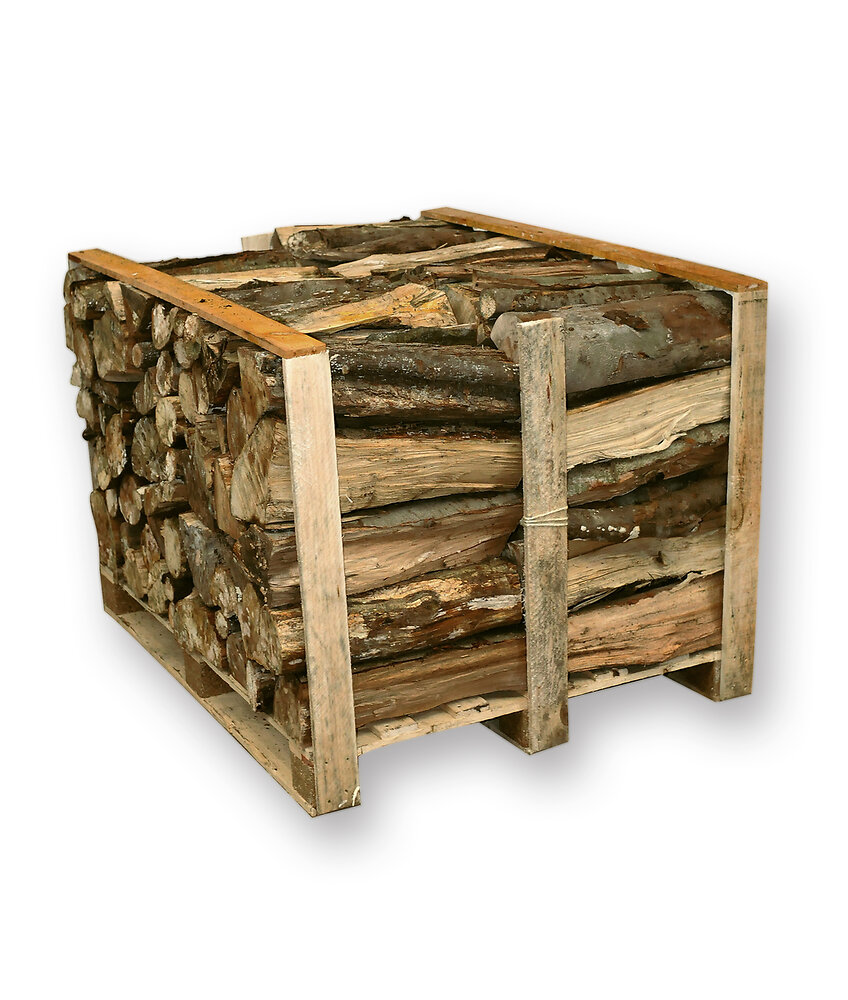 Bûches compressées bois résineux, WOODSTOCK, sac de 8, 12kg
