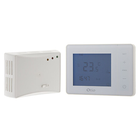 OTIO - Thermostat programmable sans fil blanc - Otio - vignette