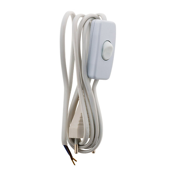 Câble de lampe avec interrupteur BASIC 5m, Intérieur, IP20