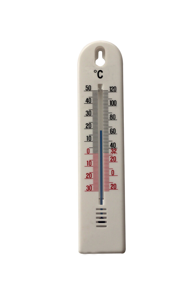 JANY - Thermomètre plastique 19 cm - large