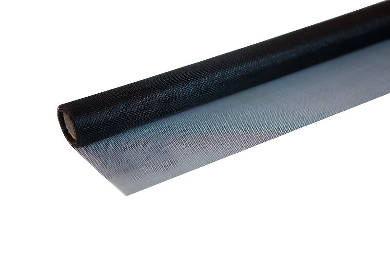 WINDHAGER - Rouleau Toile fibre de verre anthracite 100x120cm - large