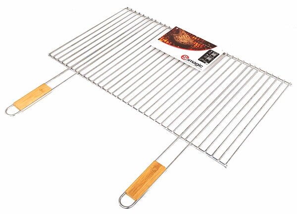 Grille de cuisson recoupable pour barbecue 70 x 40 cm COOK'IN GARDEN