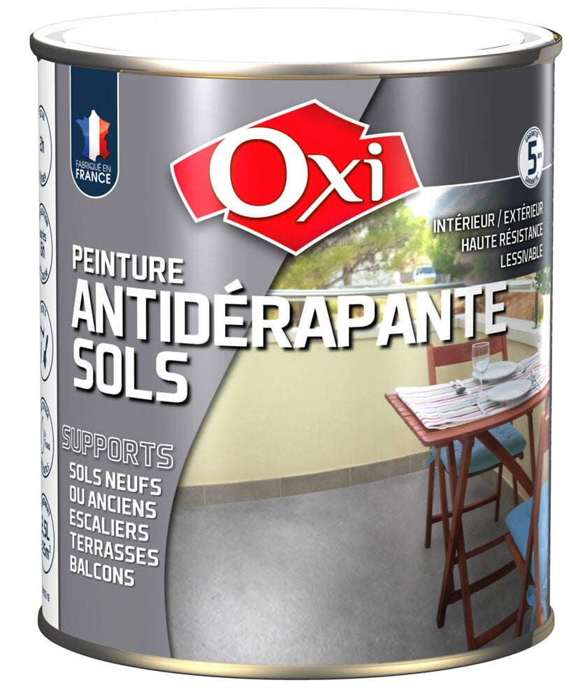 OXI - Peinture anti-derapante - Sable - 2.5L - large