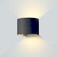 SILAMP - Applique Murale Noire LED 6W IP54 Forme Arrondie - Blanc Neutre 4000K - 5500K - SILAMP - vignette
