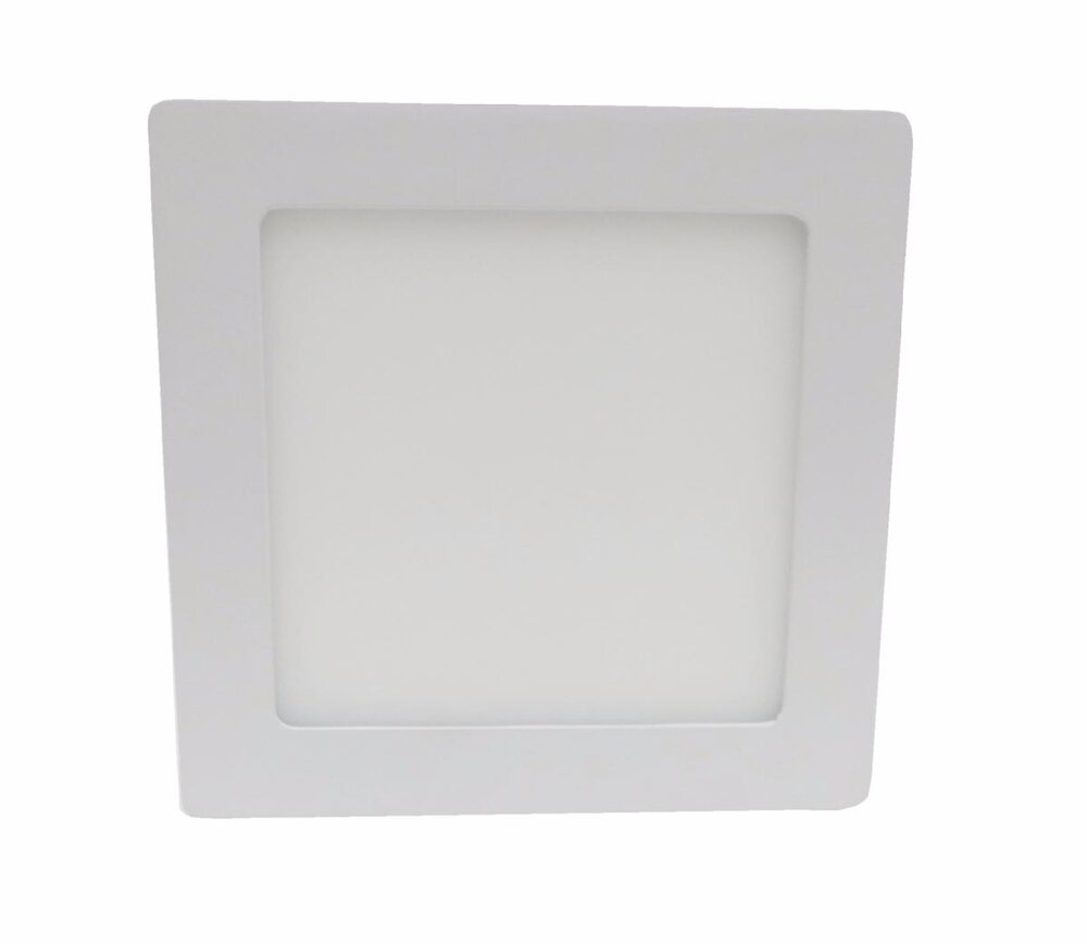 plafonnier led carré 6w 220v - blanc chaud 2300k - 3500k - silamp