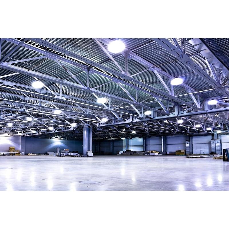 suspension industrielle highbay ufo 200w ip65 120° - blanc froid 6000k - 8000k - silamp
