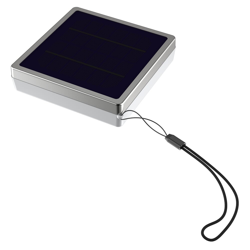 lampe led solaire nomade carree