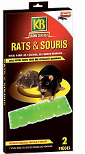 Lot 2 piège rats souris plaque glue CAUSSADE