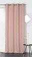 LINDER - Rideau oeillet Ardeco rose 135x250cm - vignette