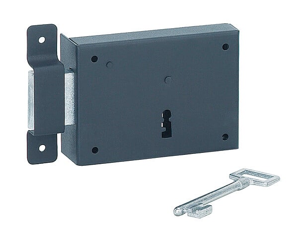 POLLUX - 200510G - Serrure Monopoint En Applique Horizontal Pêne Dormant Cylindr