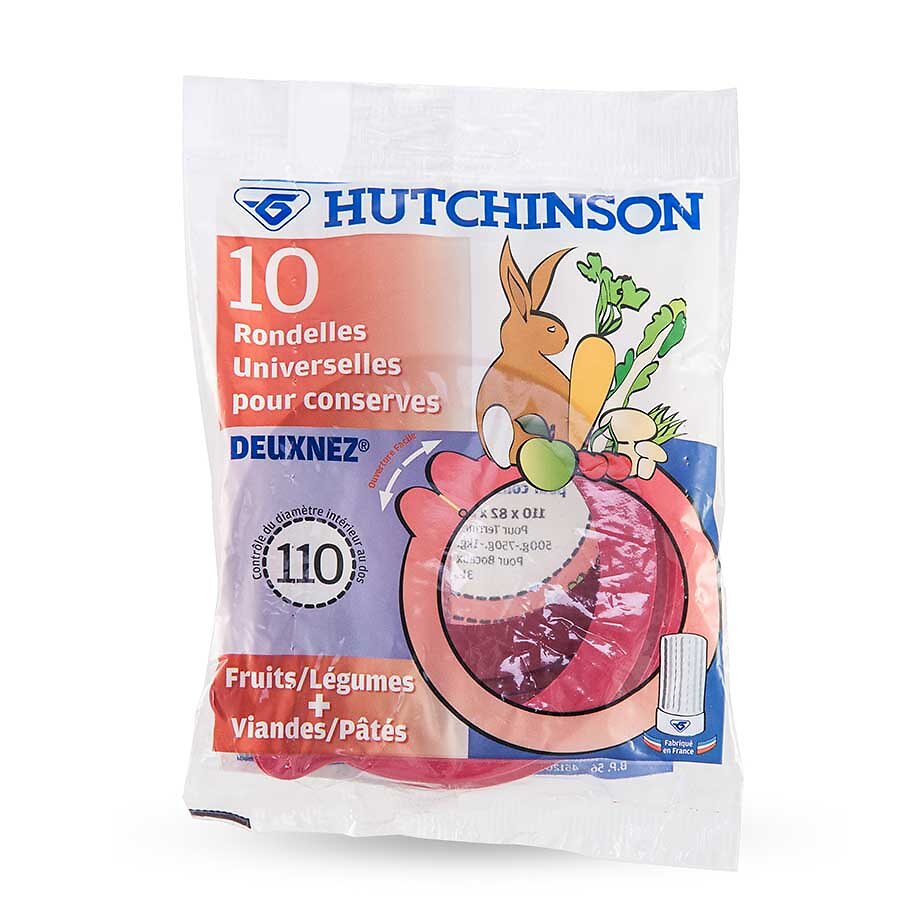 HUTCHINSON - 10 ronds universelle 2 nez 110mm - large