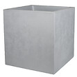 EDA - Pot carré Basalt - Gris béton - 39,5x39,5x43,5cm - vignette