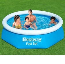 BESTWAY Piscine autoportante Fast Set - Ronde - D244xH61cm