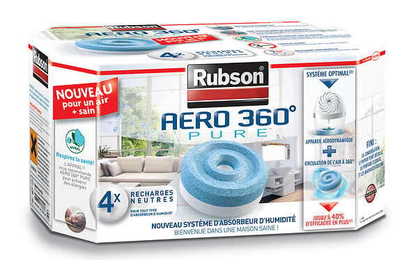 Recharges Rubson AERO 360 neutre 4 pcs