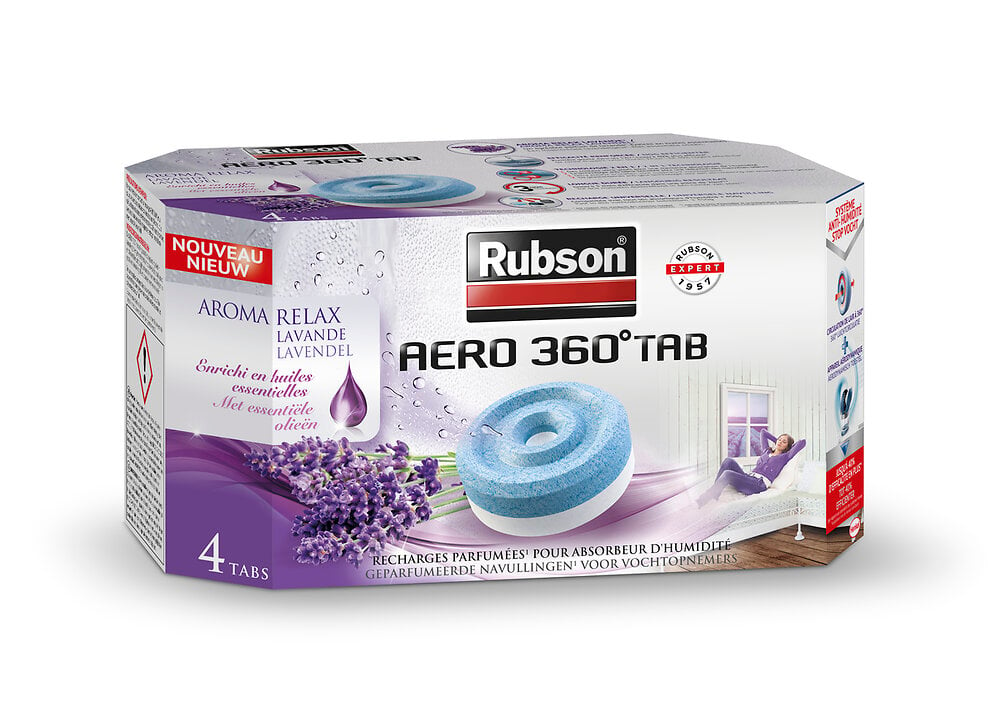 RUBSON - Recharge AERO 360 Nature Lavande Relaxante x4 - large