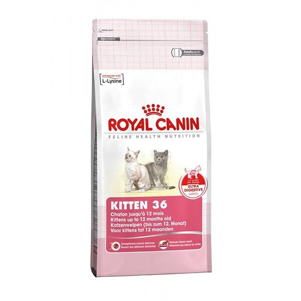 ROYALCANIN - Croquettes chat KITTEN 400g - large