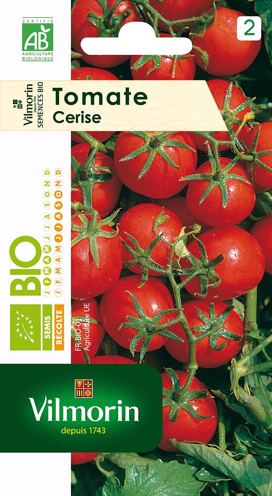 VILMORIN - Tomate cerise Bio - large