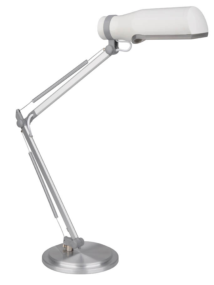 Lampe de bureau à pince en laiton avec LED avec variateur tactile