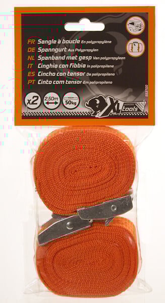 Lot De 2 Sangles à Cliquet Muddy - Pour échelle De Chasse, Fixation Arbre, Noires Et Durables