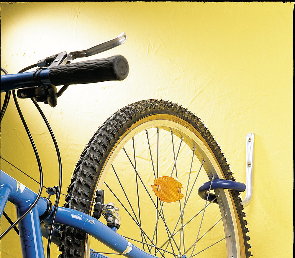MOTTEZ - Crochet gainé pour vélo Longueur 175mm Diamètre 16mm - large