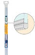 GEB - Joint porte douche tubulaire de 5 à 8mm - vignette