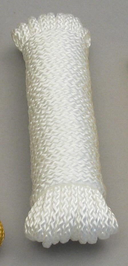 VISO - Carotte drisse polypropylène - blanc-diamètre 3 / L 10M - large