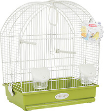 Magnifique cage à oiseaux avec support à roulette - la Ferme de Manon