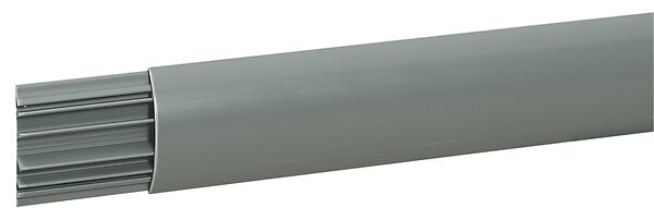 Passage de sol pour câbles 50x12mm - gris