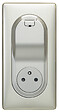 LEGRAND - Prise de courant + chargeur USB avec plaque Céliane - vignette