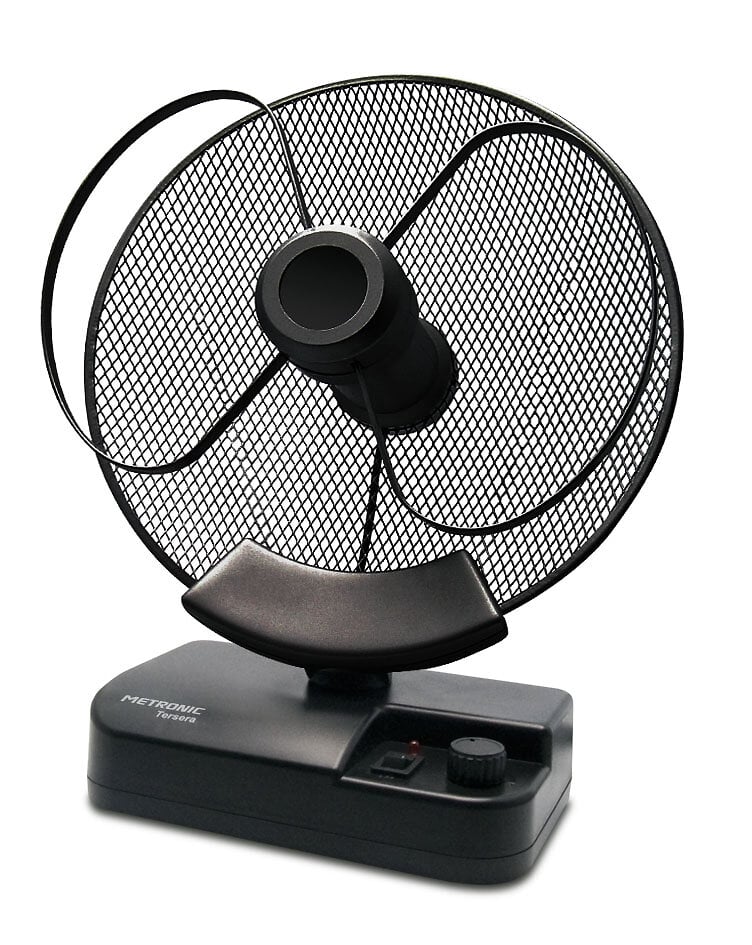 Meliconi AT 38 - Antenne TV Intérieure Amplifiée 38 DB