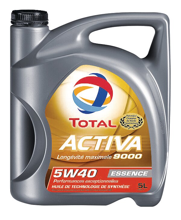 TOTAL - Huile Activa 9000 5W40 Essence 5L - large