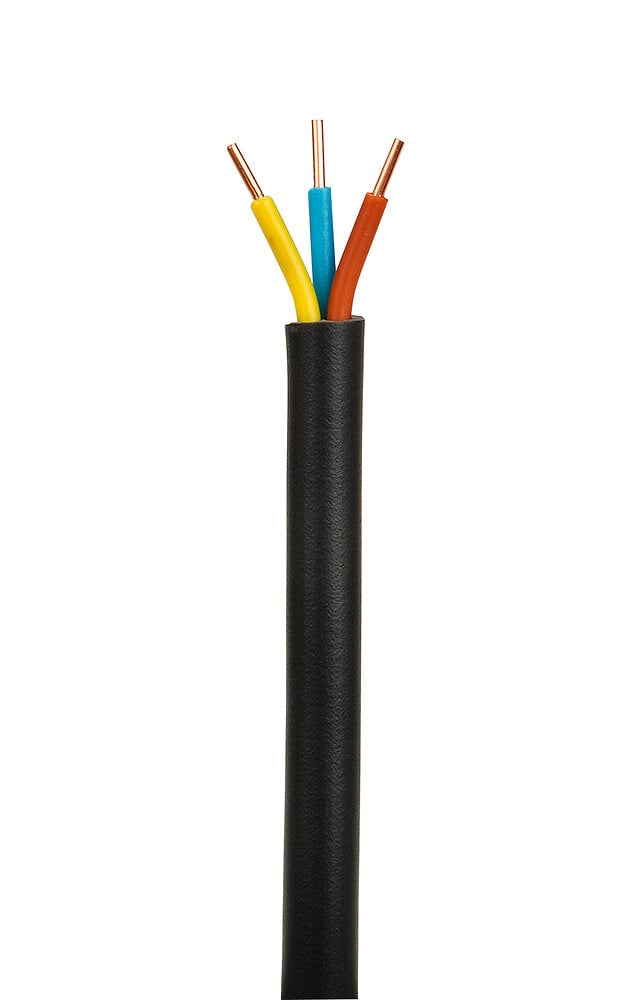 . - Câble électrique U1000 R2V 3x2.5mm2 - L.100m - large