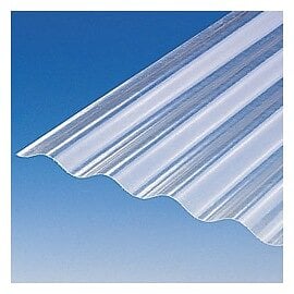 ONDULINE - Plaque polyest po incolore 1,5x0,90m. - large
