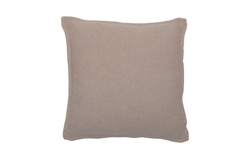 ETOFFES&TO - Coussin 40x40cm Chicago taupe - large
