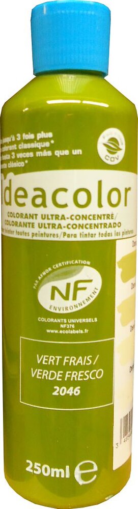 IDEACOLOR - Colorant Ultra-concentré 250ml Vert Frais - large
